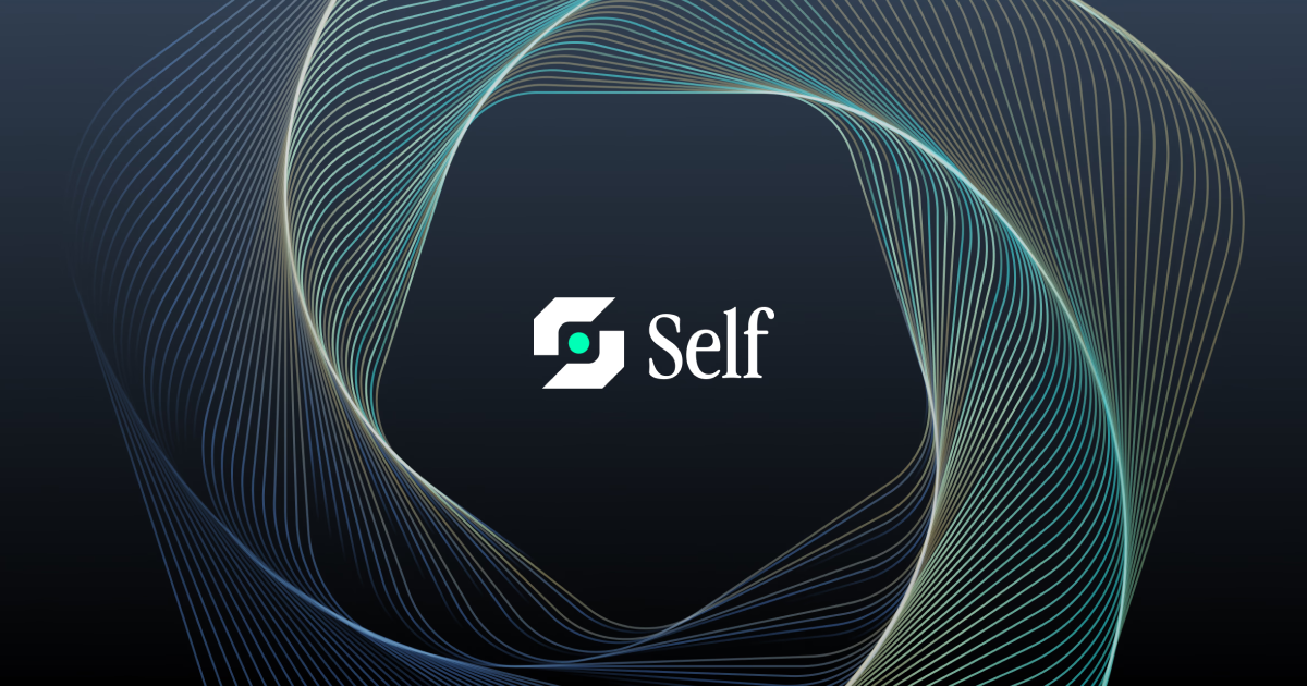 Self application banner showing the main interface